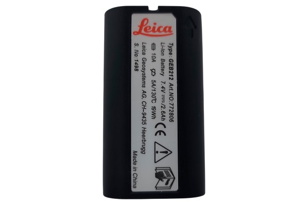 Купить RGK Аккумулятор типа LEICA GEB212 для TS/GNSS (7.4V 2.6Ач Li-Ion) аналог