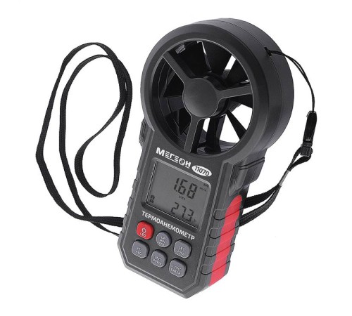 Купить Цифровой термоанемометр МЕГЕОН 11070 с Bluetooth