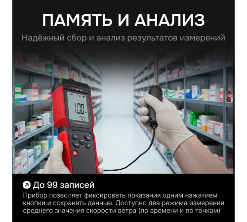 Купить Термоанемометр RGK AM-40