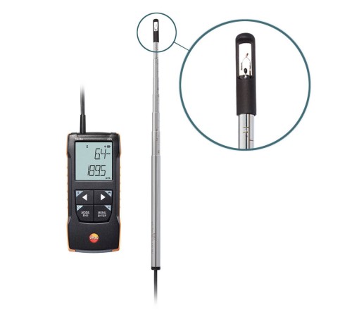 Купить Анемометр Testo 425 с подключением через приложение