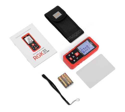 Комплект дальномера RGK DL50 и термометра AMO T105