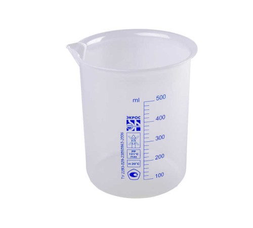 Купить Стакан низкий со шкалой 500 мл