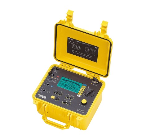 Купить Мегаомметр С.А 6547, 5 кВ, 10 ТОм, RS-232