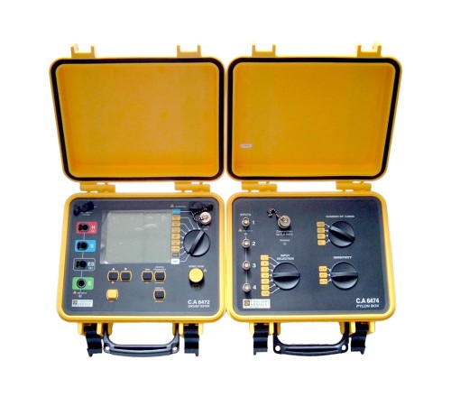 Купить Измеритель сопротивления заземления C.A 6472 с модулем C.A 6474