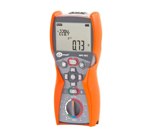 Купить Измеритель параметров электробезопасности электроустановок MPI-502
