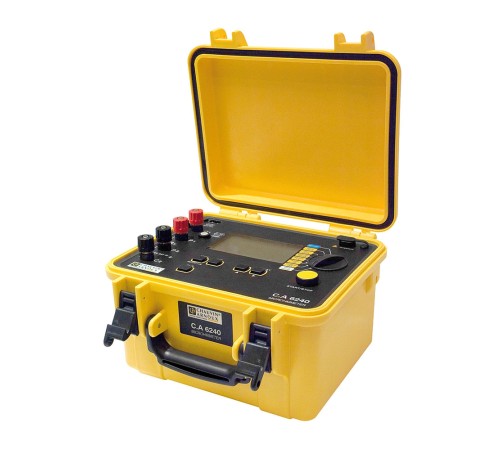 Купить Микроомметр C.A 6240, 1 мкОм, 10 А, RS-232