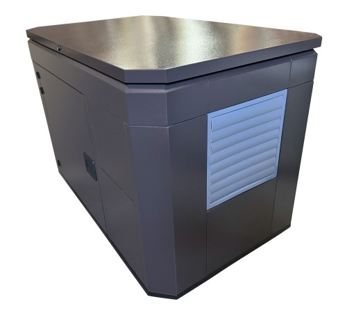 Купить Тихий зимний кожух для генератора 1600 RAL 8019 (2 вентилятора)