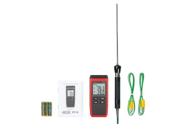 Купить Термометр RGK CT-12 с погружным зондом температуры TR-10W