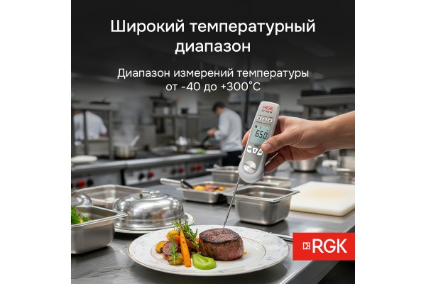 Купить Пищевой термометр RGK CT-104 IR