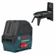 Лазерный уровень Bosch GCL 2-15 Professional с калибровкой + RM1