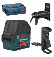 Лазерный уровень Bosch GCL 2-15 Professional с калибровкой + RM1 + BM3 + кейс