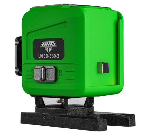 Купить Лазерный уровень AMO LN 3D-360-2 с зеленым лучом
