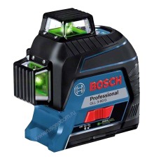 Лазерный уровень Bosch GLL 3-80 G Professional с калибровкой