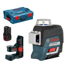 Лазерный уровень Bosch GLL 3-80 C с калибровкой + BM 1 + GBA 12V + L-Boxx