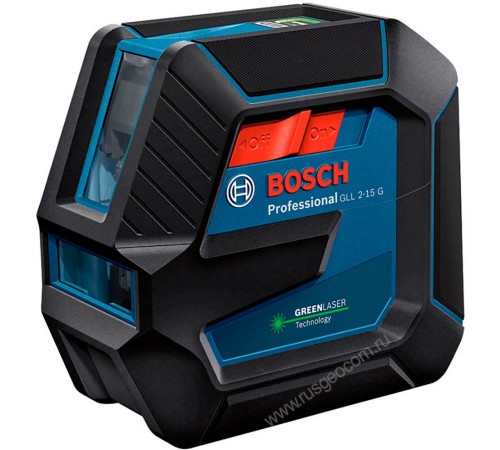Купить Лазерный уровень Bosch GLL 2-15 G с калибровкой + DK 10