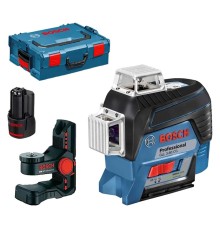 Лазерный уровень Bosch GLL 3-80 CG с калибровкой + BM 1 + GBA 12V + L-Boxx