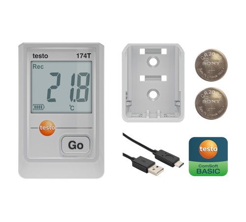 Купить Логгер Testo 174 T USB-C белый