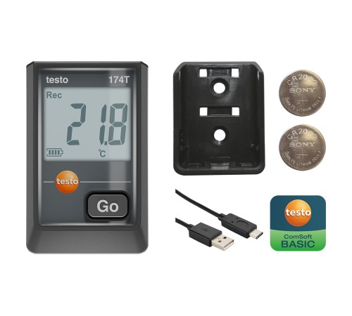Купить Логгер Testo 174 T USB-C чёрный