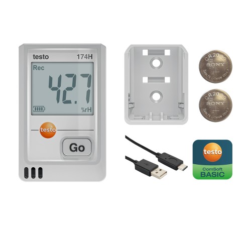 Купить Логгер Testo 174 H USB-C белый