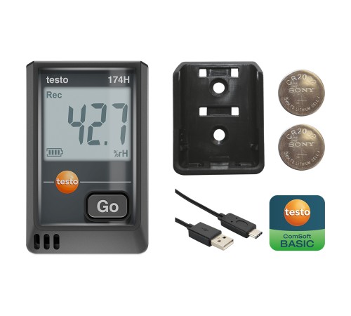 Купить Логгер Testo 174 H USB-C чёрный
