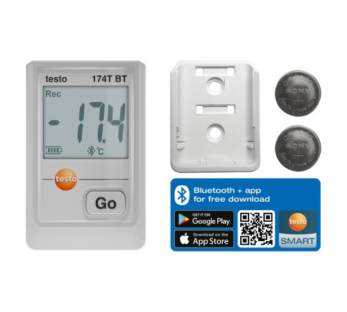 Купить Логгер Testo 174 T BT Bluetooth белый