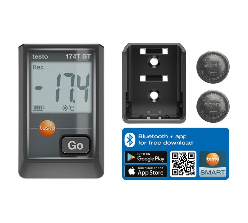 Купить Логгер Testo 174 T BT Bluetooth чёрный