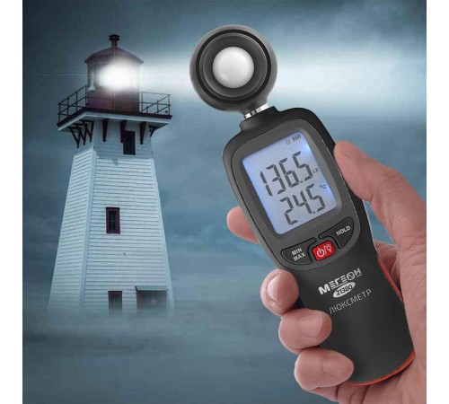 Купить Люксметр МЕГЕОН 21380 с Bluetooth