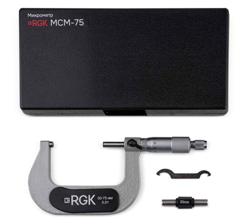 Купить Микрометр RGK MCM-75 с поверкой