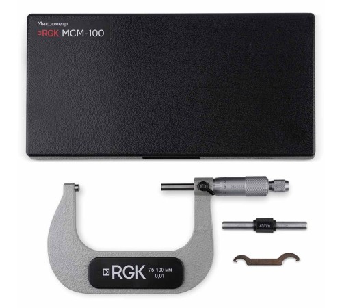 Купить Микрометр RGK MCM-100 с поверкой