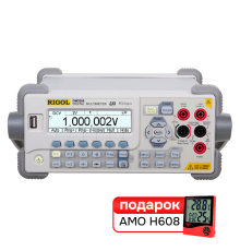 Комплект цифрового мультиметра RIGOL DM3068 и термогигрометра AMO H608