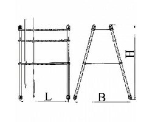 Подставка для пипеток (вертикальная) ГФ 6.150.151