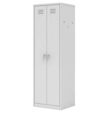 Шкаф металлический двухсекционный ШМД-60.50.186