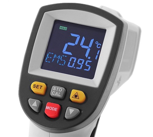 Купить Инфракрасный термометр с цветным дисплеем МЕГЕОН 16950