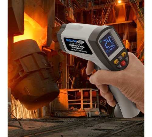 Купить Инфракрасный термометр с цветным дисплеем МЕГЕОН 16950