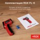 Комплект пирометра RGK PL-6 и термометра AMO T105