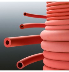 Шланг резиновый Deutsch & Neumann внутренний диаметр 10 мм, толщина стенок 2.0 мм, красный