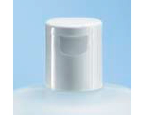 Винтовая флип-крышка Kautex, PP, белый цвет, Ø 22 мм, для круглых бутылей объемом 50/100/250 мл