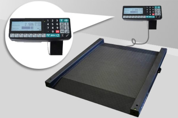 Купить 4D-LM-10/10-1000-RA (накатные) - Промышленные электронные платформенные весы с 4 датчиками