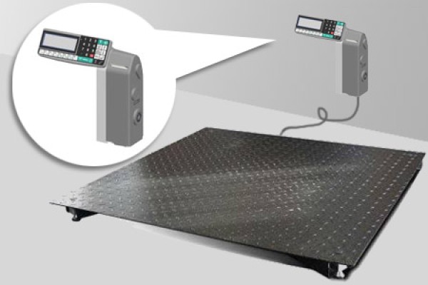 Купить 4D-PM-10/10-500-RL с печатью этикеток - Промышленные электронные платформенные весы с 4 датчиками