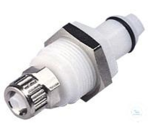 Купить 8774-1380 POM муфты Burkle CPC, вилка, с клапаном, крепление, винт 6x8