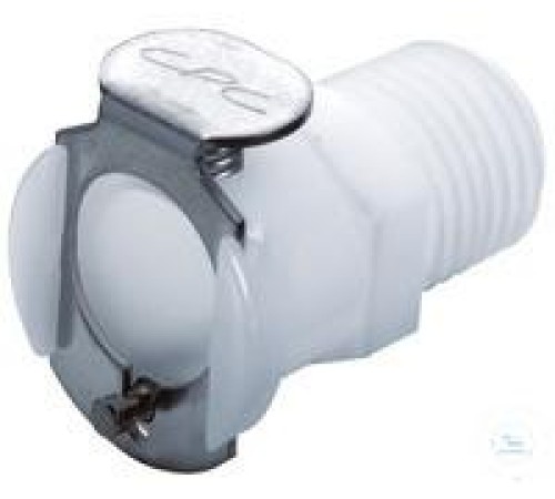 Купить 8760-2161 Муфта Burkle CPC, PP, внутренняя, с клапаном, 3/8 "NPT