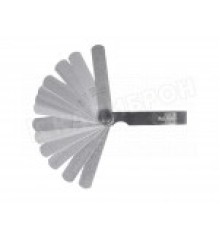 Щупы стандартные № 2 длиной 70 мм, толщиной 0,03-0,10 через 0,01 мм, толщиной 0,10-0,50 через 0,05 мм, с калибровкой (17 пластин)