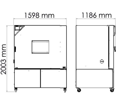 Купить Климатическая камера Binder MKT 720 с переменными климатическими условиями, объём 734 литрорв (Артикул 9020-0387)