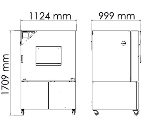 Купить Климатическая камера Binder MKF 240 с переменными климатическими условиями, объём 228 литрорв (Артикул 9020-0380)