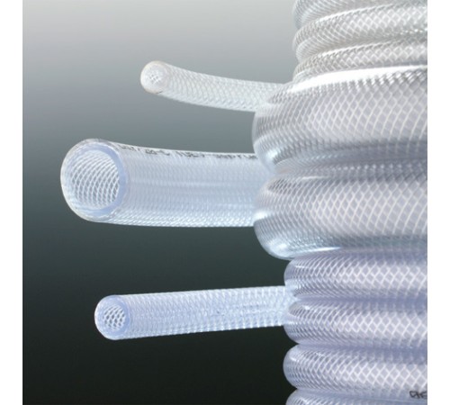 Купить Шланг ПВХ армированный Deutsch & Neumann внутренний диаметр 19 мм, толщина стенок 4,0 мм, прозрачный