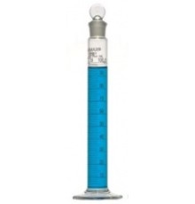 Цилиндр мерный Kimble 10 мл, класс B, TC, белая шкала, с пробкой, стекло (Артикул 20039-10)