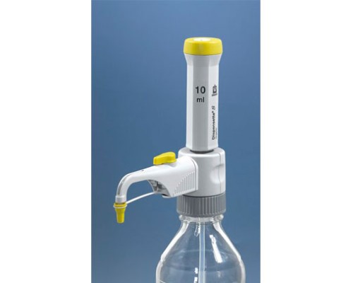 BRAND 4630241 Дозатор фиксированный S Dispensette Fix Organic для бутылок, 10 мл, с клапаном, для органических растворителей, DE-M обозначения