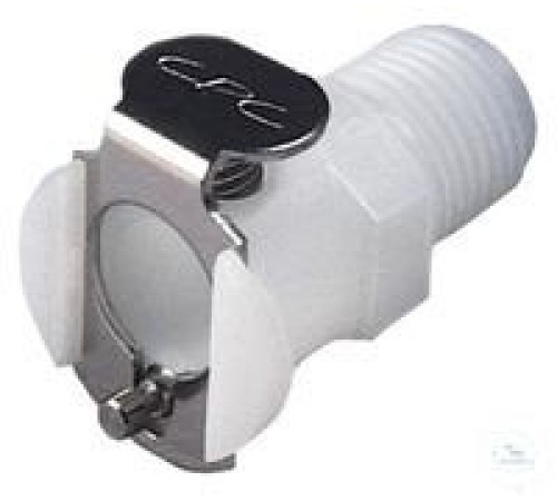 Купить 8740-1141 Муфта Burkle CPC, POM, гнездо, с клапаном, 1/4 "BSP