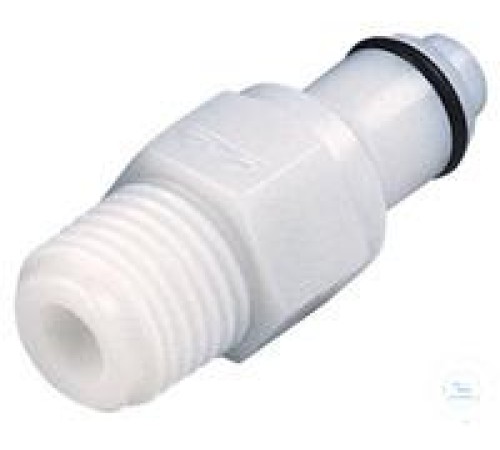 Купить 8770-2142 Муфта Burkle CPC, PP, охватываемая, с клапаном, 1/4 "NPT