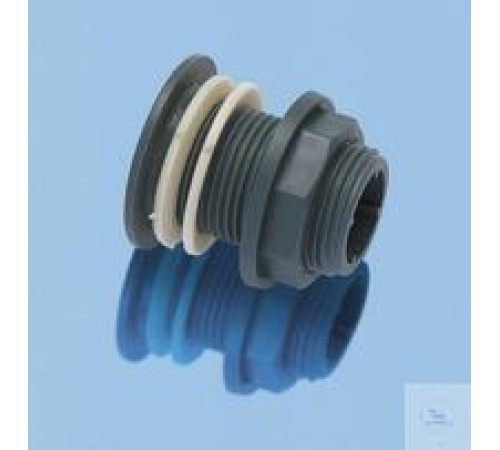 Купить 8530-0100 Burkle Контейнерное соединение, PP, 1 ", NW 24 мм, серый